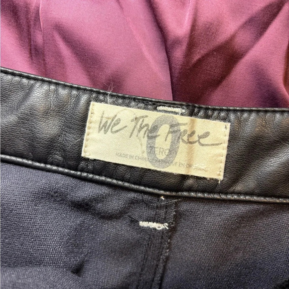 We the Free The It Factor Vegan Leather Pant - Picture 4 of 5